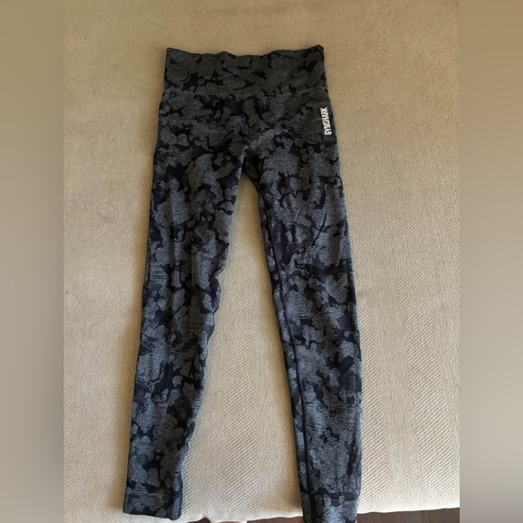 Gymshark Adapt Animal Seamless Ribbed Leggings Women’s S - Picture 1 of 5